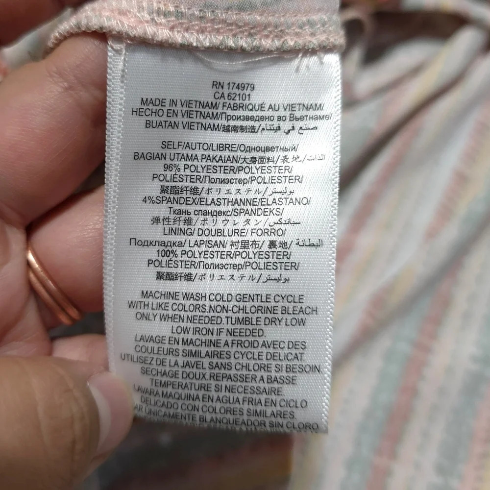 BCBGENERATION Halter Strappy High Low Midi Dress, Elastic Waist, Balloon Pockets - Picture 10 of 15